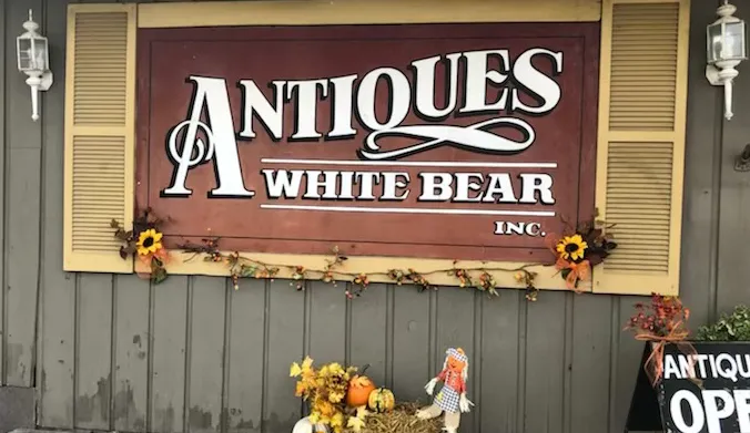 Antiques White Bear