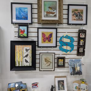 Check out our rotating gallery walls.